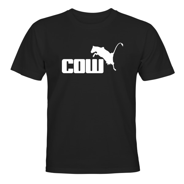 Cow - T-SHIRT - BARN svart Svart - 106 / 116