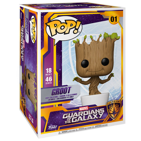 POP-hahmo Marvel Guardians of the Galaxy Dancing Groot 45cm