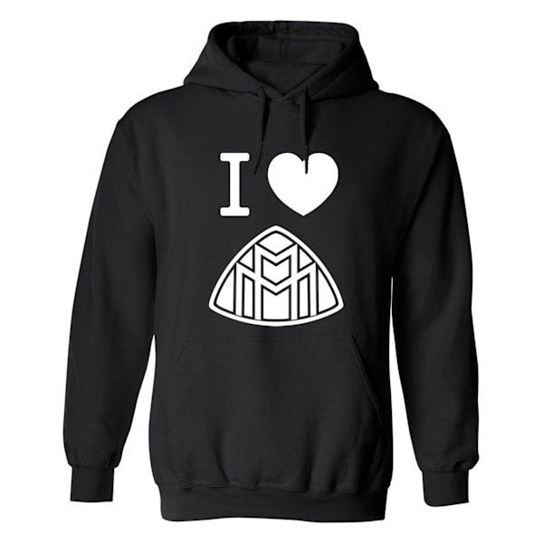 Maybach - Hoodie / Tröja - UNISEX Svart - 4XL
