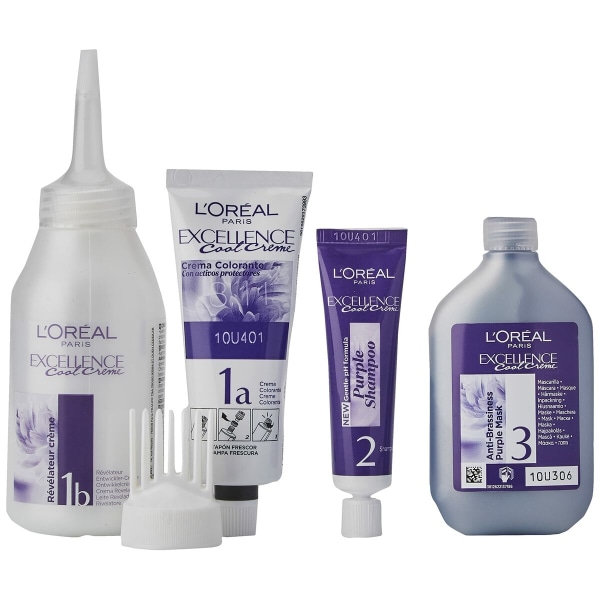 Permanent hårfarve - creme L'Oreal Make Up Excellence 8.11 Lys askeblond 192 ml