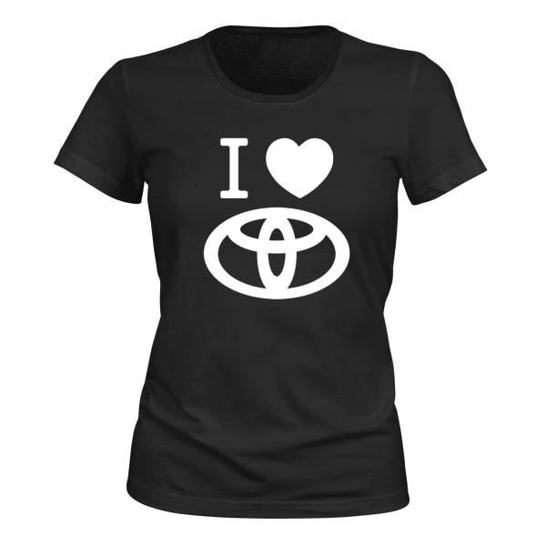 Toyota - T-SHIRT - DAME sort XL