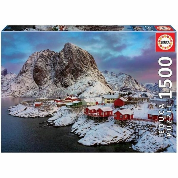 Puslespil Educa Lofoten Islands - Norge 1500 brikker 85 x 60 cm