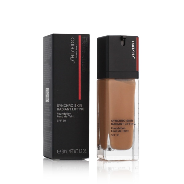 Flydende makeup base Shiseido Synchro Skin Radiant Lifting Nº 410 Sunstone Spf 30 30 ml