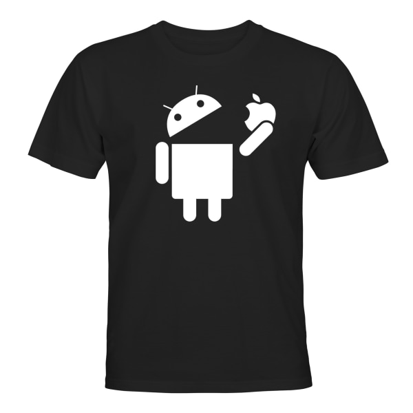 Android - T-SHIRT - UNISEX Svart - L