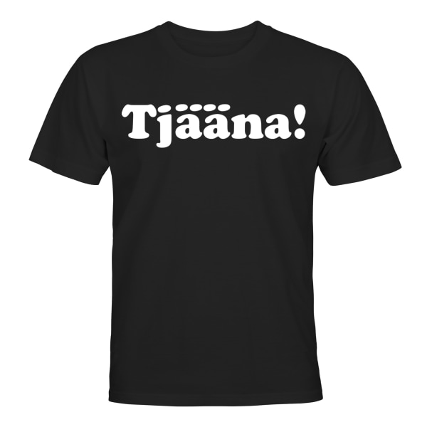 Tjääna - T-SHIRT - HERR Svart - 5XL