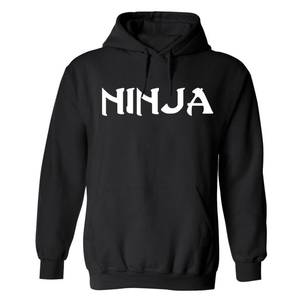 Ninja - Hættetrøje / Sweater - DAME Svart - 5XL