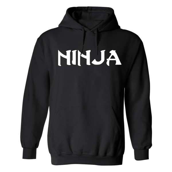 Ninja - Hettegenser / Genser - UNISEX Svart - 5XL