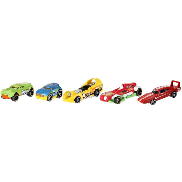 HOT WHEELS BASIC CAR 5 PACK