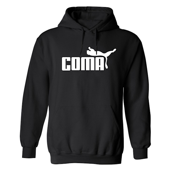 Coma - Hettegenser / Genser - DAME Svart - 4XL