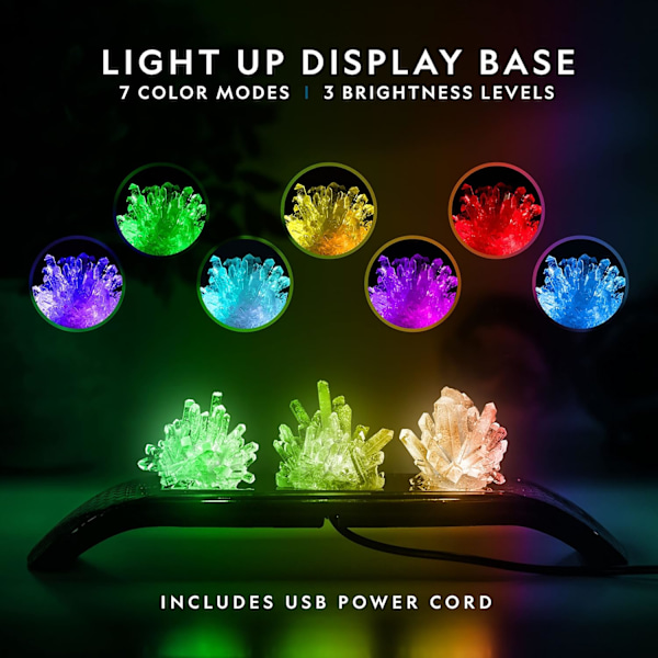 NATIONAL GEOGRAPHIC LIGHT UP CRYSTAL GROWING LAB