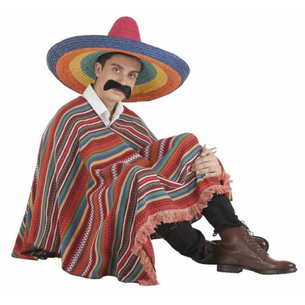 Maskerade kostume voksne mexicanere (3 stykker) XL