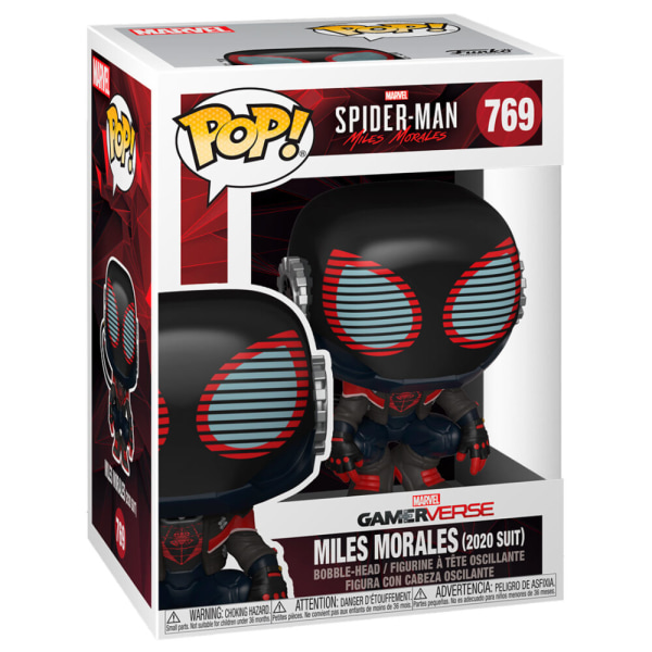 POP-figur Marvel Spiderman Miles Morales 2020-dragt