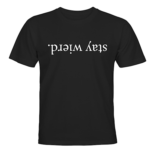 Stay Wierd - T-PAITA - LAPSET musta Svart - 118 / 128