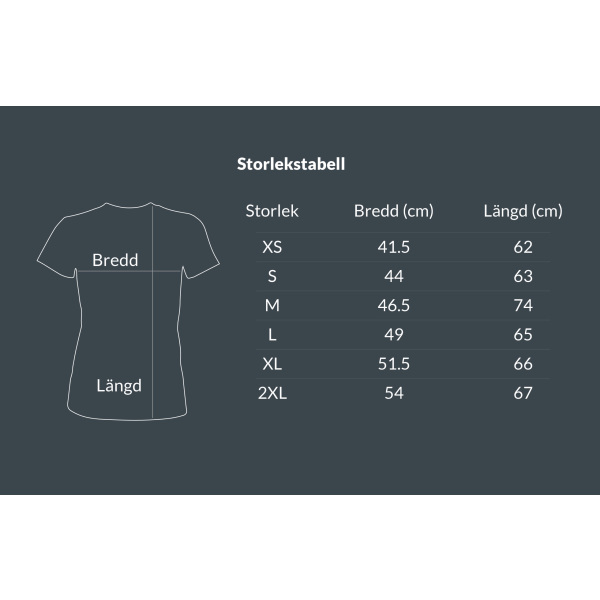 Akavet - T-SHIRT - DAME sort XXL