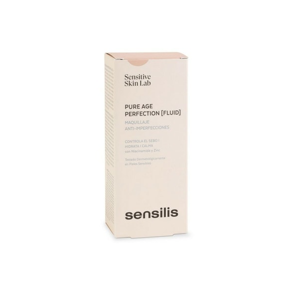 Foundation creme Sensilis Pure Age Perfection 02-sand Modvirker ujævnheder (30 ml)