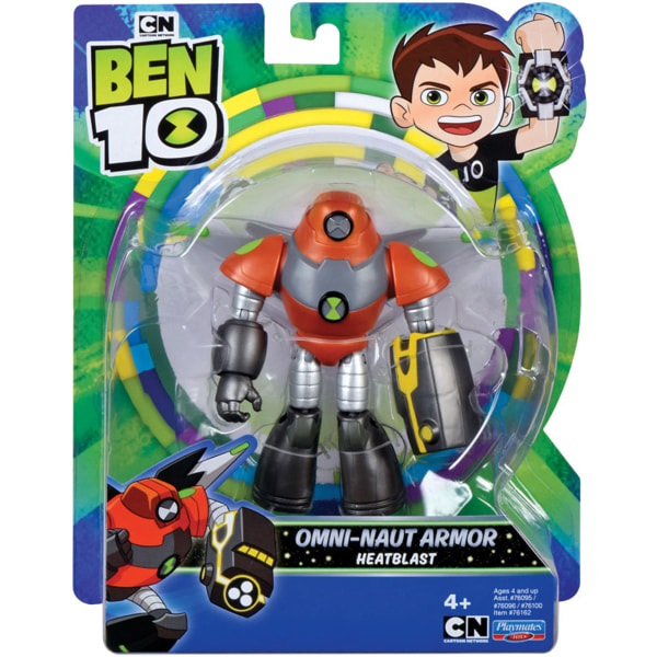 BEN 10 TOIMINTAFIGURUJA - Space ARMOR HEATBLAST