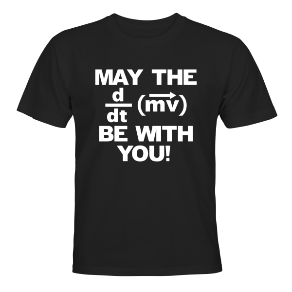 May The Force Be With You - T-SHIRT - BARN svart Svart - 86 / 94