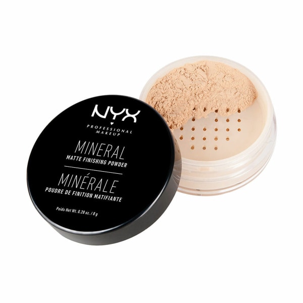 Løst pudder NYX Mineral lett/medium 8 g