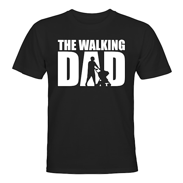 The Walking Dad - T-SHIRT - HERR Svart - M