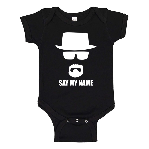 Say My Name - Baby Body svart Svart - Nyfödd