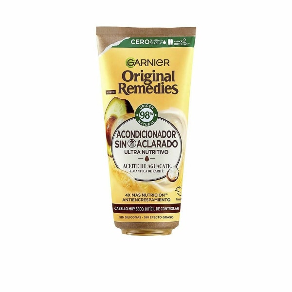 Ikke-skinnende balsam Garnier Original Remedies Aguacate Y Kerité Sheasmør Avocado 200 ml