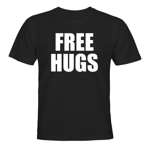 Free Hugs - T-SHIRT - BARN svart Svart - 118 / 128