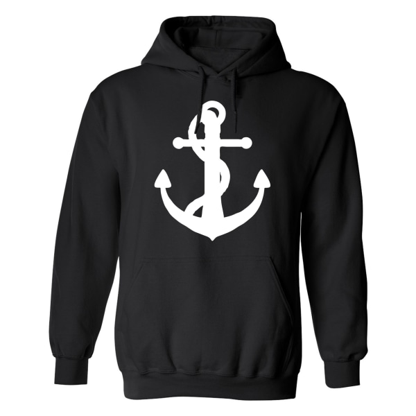 Anchor - Hættetrøje / Sweater - HERRE Svart - M