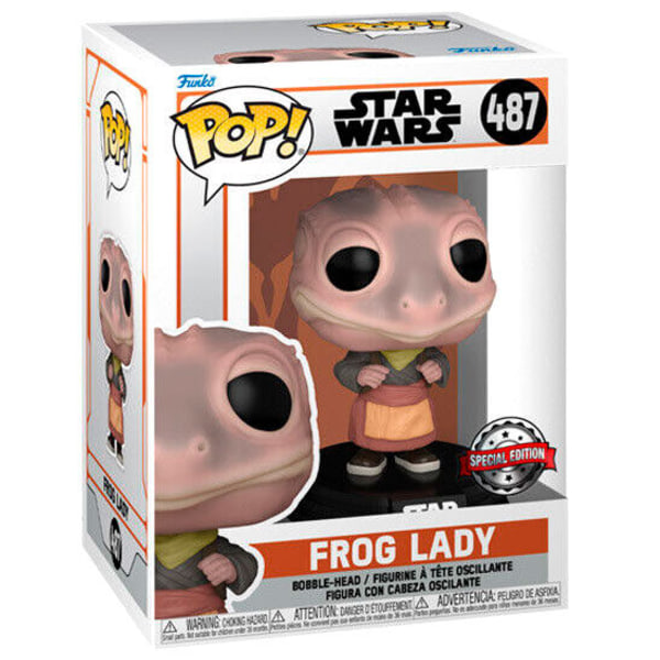 POP figure Star Wars The Mandalorian Frog Lady Exclusive