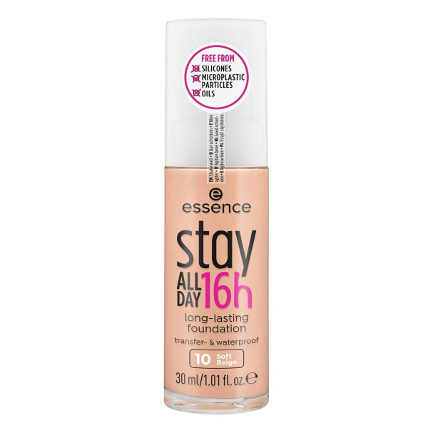 Foundation cream Essence Stay All Day 16H 10-myk beige (30 ml)