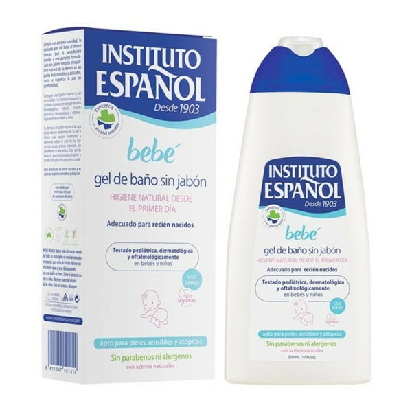 Showergel uden sæbe Bebé Instituto Español Bebe (500 ml) 500 ml