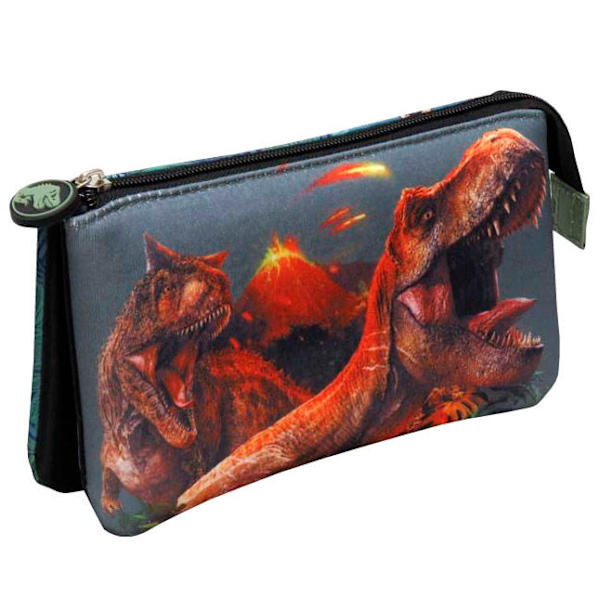 Jurassic World triple pencil case