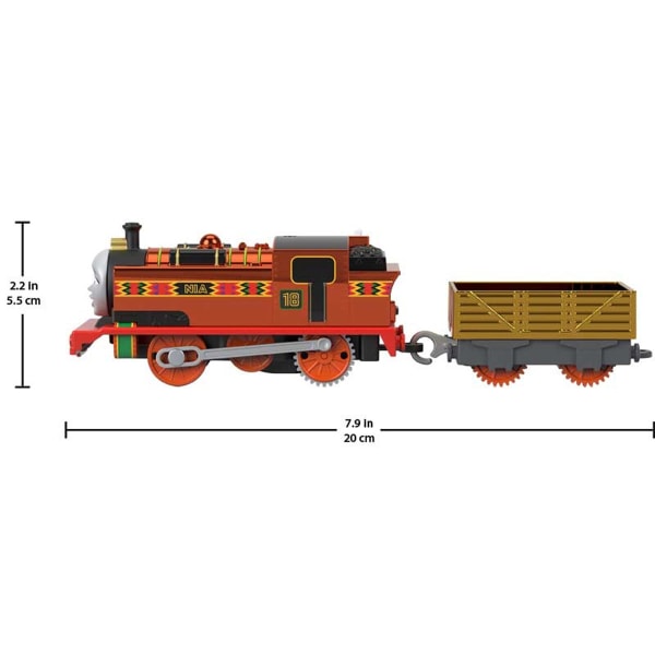 THOMAS MOTORISERET - METALLISK NIA