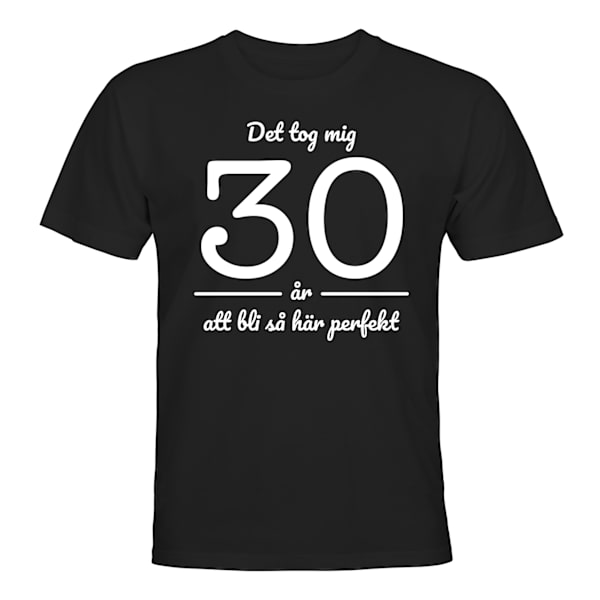 Det tog mig 30 år - T-SHIRT - HERRE Svart - L