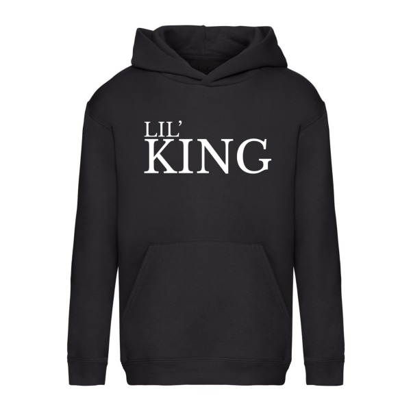 Lil King - Hoodie / Tröja - BARN svart Svart - 116