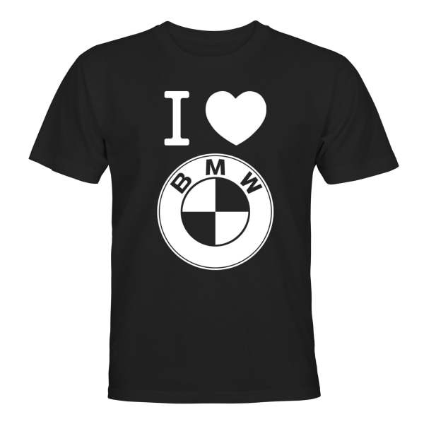 BMW - T-SHIRT - HERR Svart - 2XL