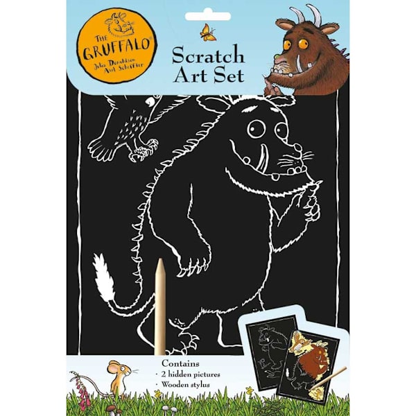 THE GRUFFALO SCRATCH ART