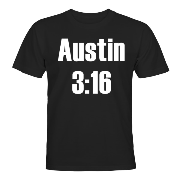 Austin 316 - T-SHIRT - HERRE Svart - S