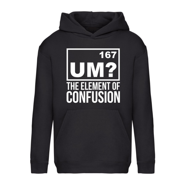 The Element Of Confusion - Hættetrøje / Sweater - BØRN sort Svart - 116