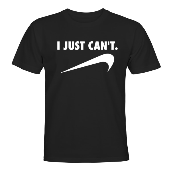 Nike I Just Cant - T-SHIRT - HERR Svart - L