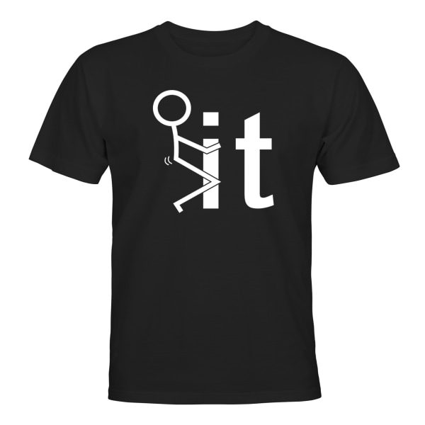 f*** It - T-SHIRT - HERRE Svart - M