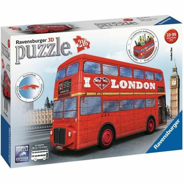 3D-palapeli Ravensburger London Bus 216 Pieces