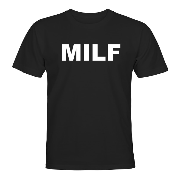 MILF - T-SHIRT - MÆND Svart - 3XL