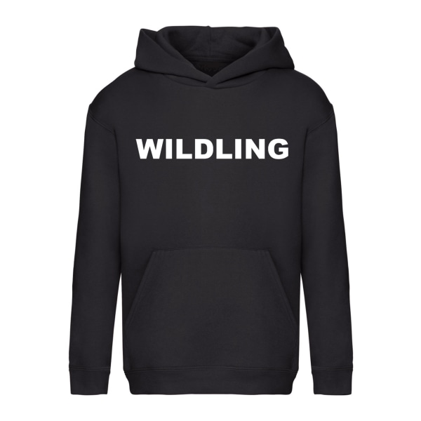 Wildling Game Of Thrones - Hættetrøje / Sweater - BØRN sort Svart - 116