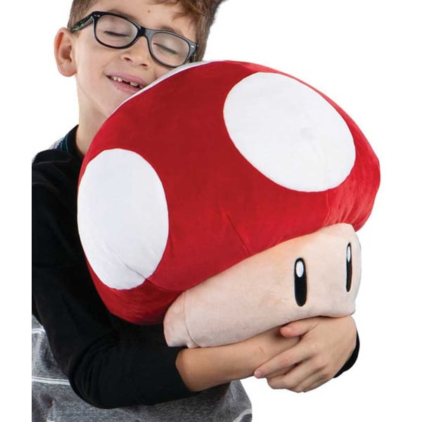MARIO KART LARGE PLUSH SUPER MUSHROOM