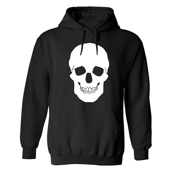 Skull - Hettegenser / Genser - DAME Svart - 4XL