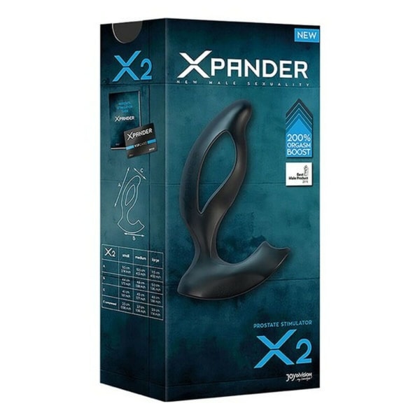 Xpander X2 Silicone Noir eturauhasstimulaattori Joydivision (11.5
