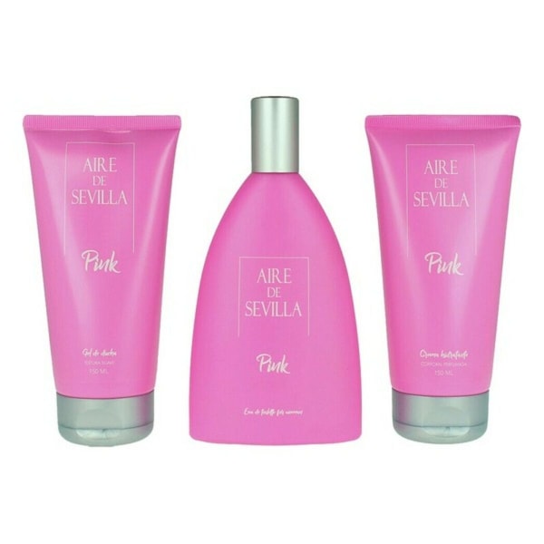 Parfymset Damer Pink Aire Sevilla EDT (3 pcs) (3 pcs)