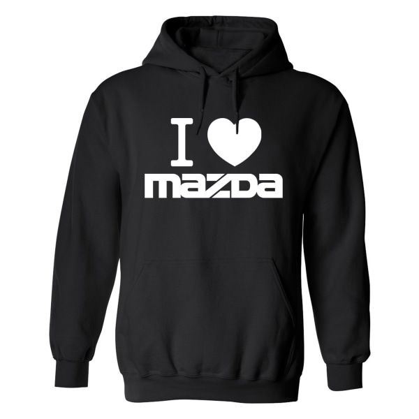 Mazda - Hættetrøje / Sweater - HERRE Svart - 5XL