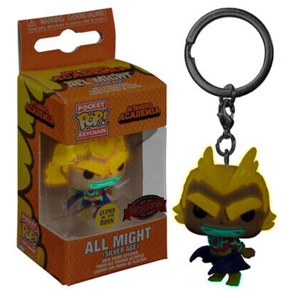 Pocket POP nøkkelring My Hero Academia All Might Silver Age