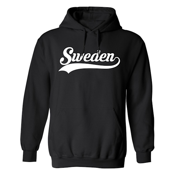 Sweden - Hoodie / Tröja - HERR Svart - 3XL